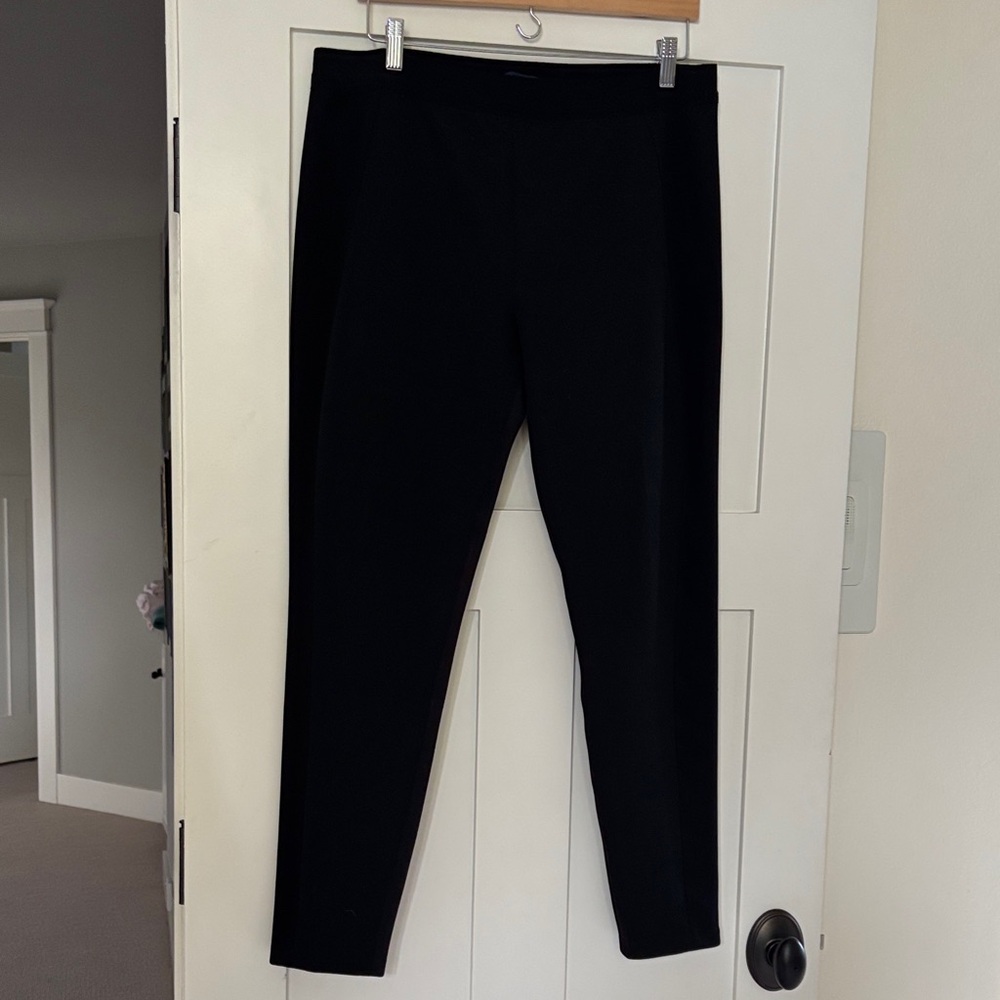 Elie Tahari Black Women's accented side Pants